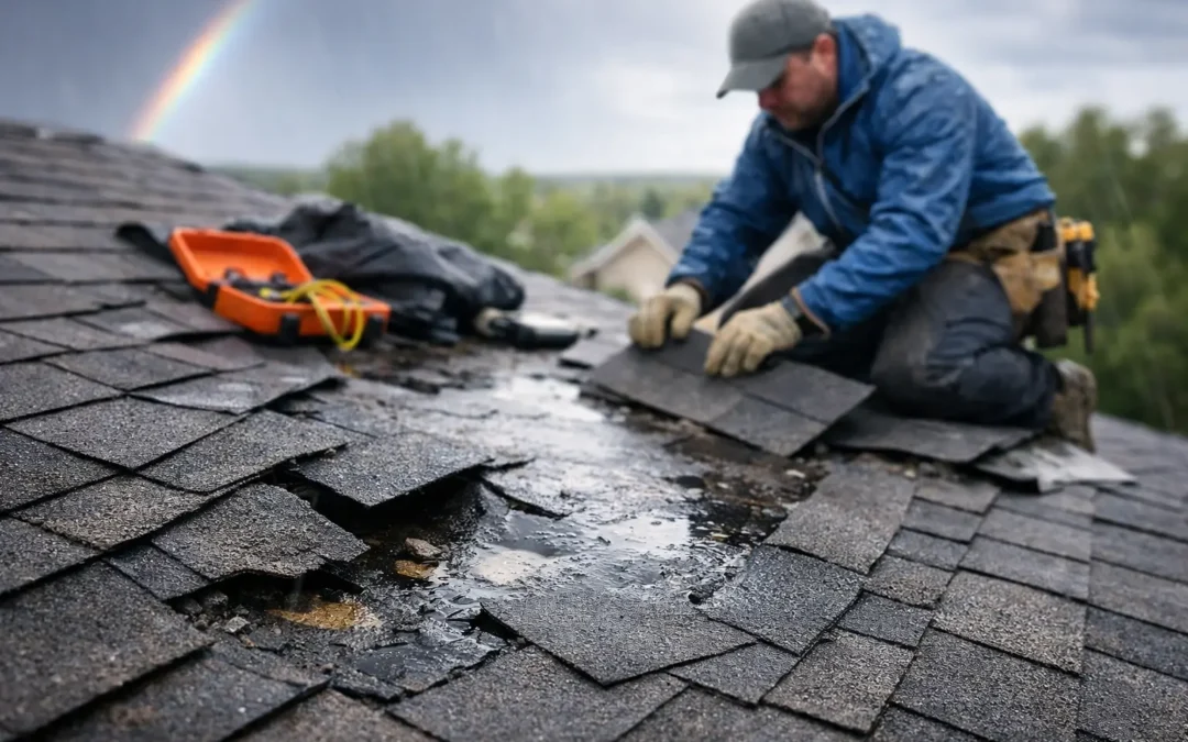 Roof Leak Repair After Storm Damage