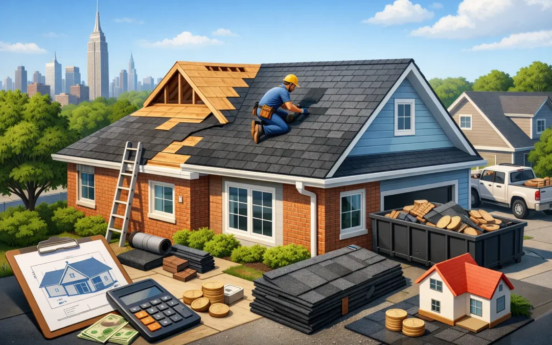 Roof Replacement Cost for a New York Home
