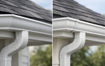 Seamless Gutters vs Sectional Gutters