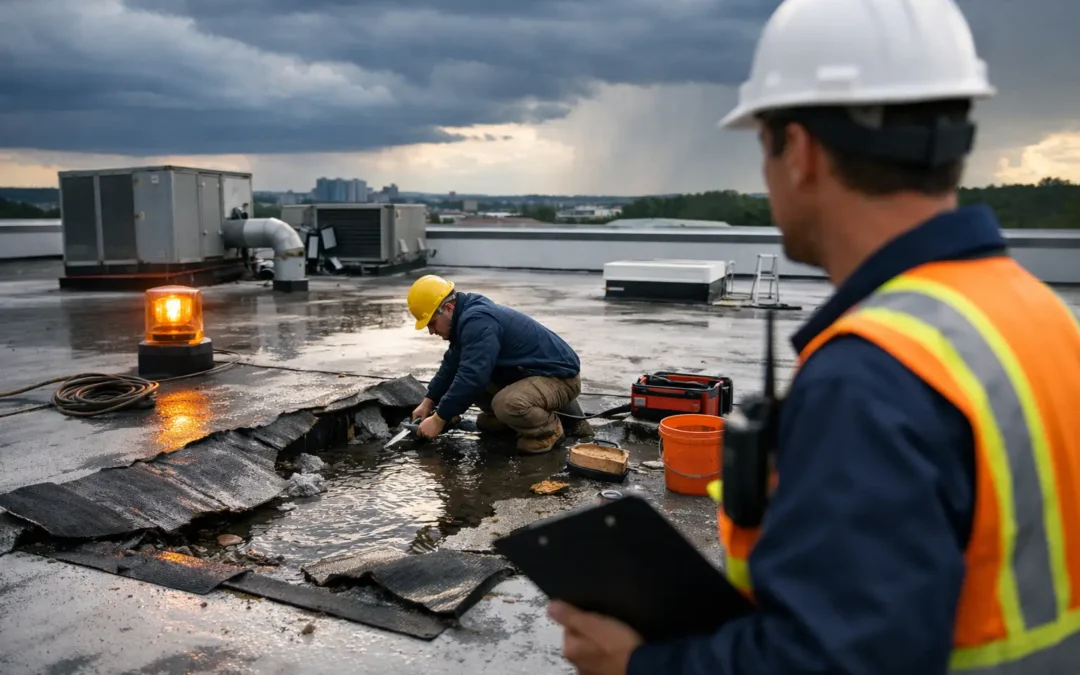 Commercial Roof Emergency Response: First Steps