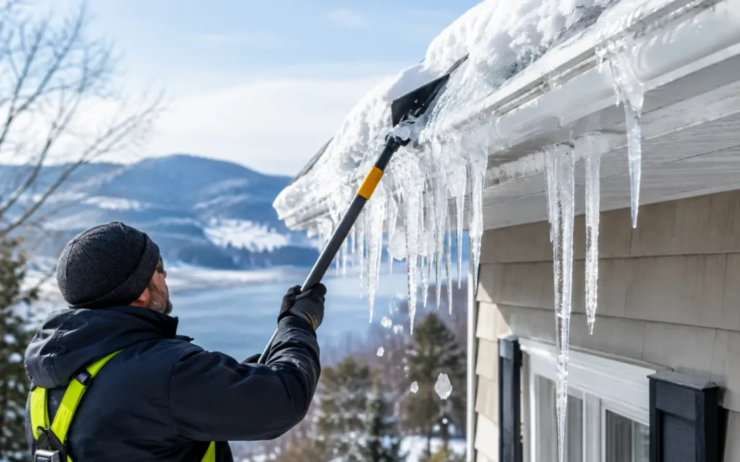 Ice Dam Removal Safety for Hudson Valley Homes