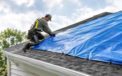 How to Handle Roof Tarping After Storm Damage