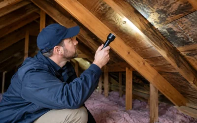 How to Inspect Attic for Roof Moisture Safely